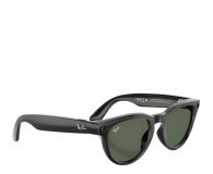 Meta Ray-Ban Headliner - Low Bridge Fit (Plano Green/Shiny Black) - 1322493 - zdjęcie 3